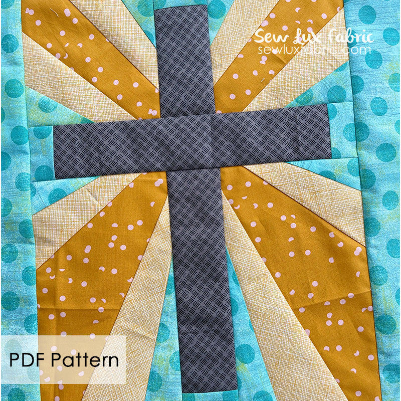 Risen Hope Cross Block Pattern - PDF
