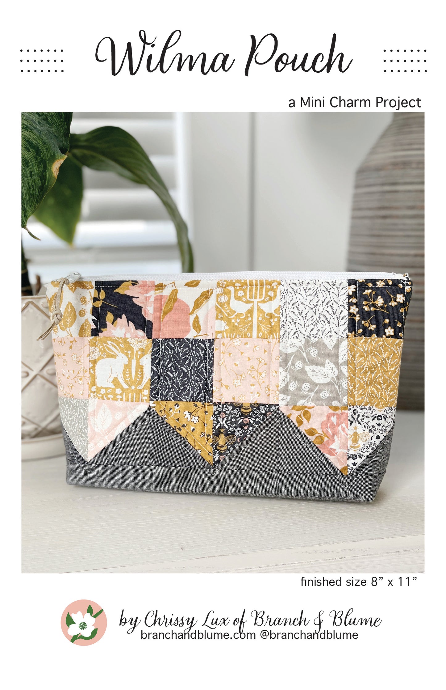 Wilma Pouch Pattern - PDF