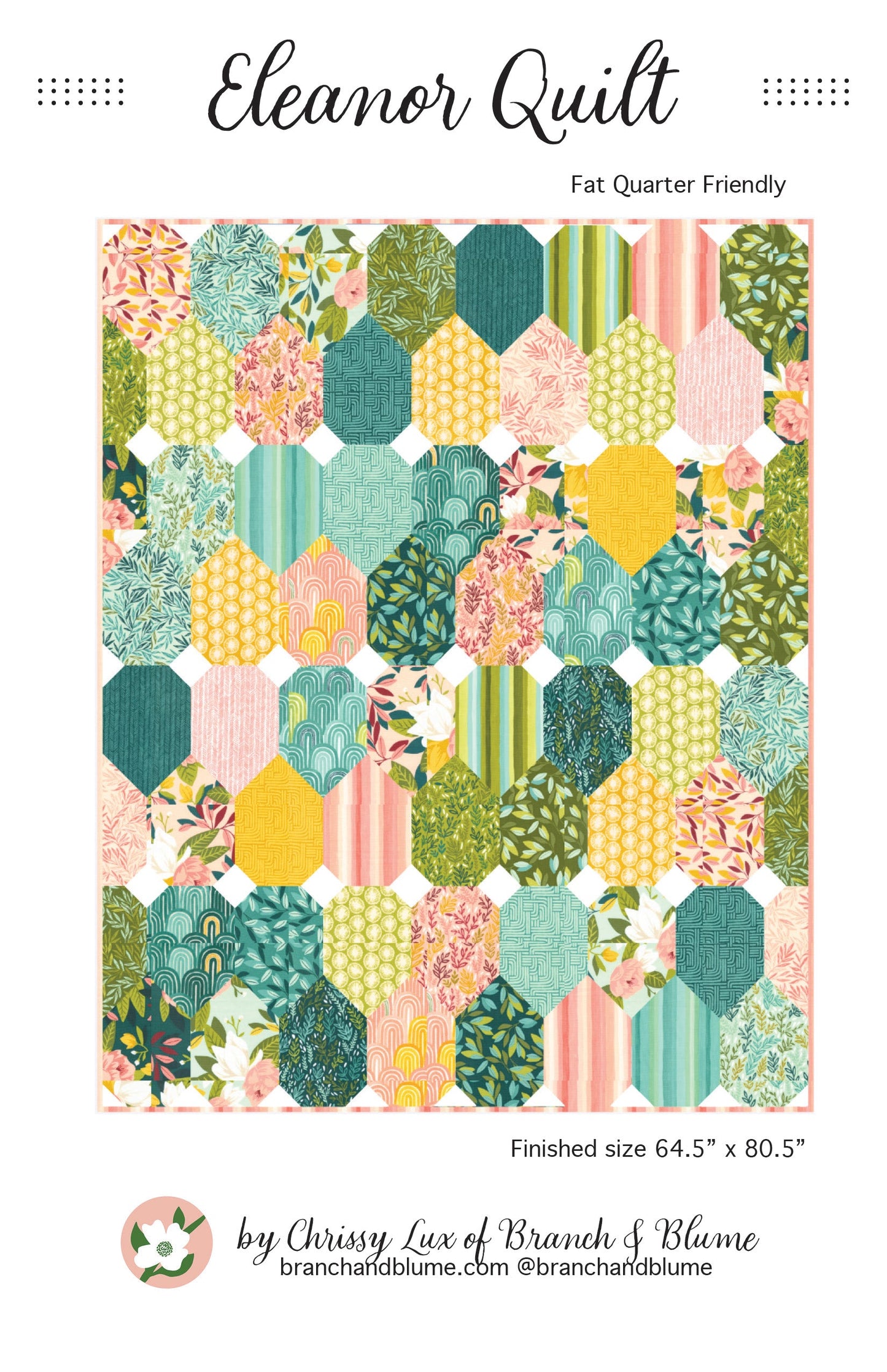 Eleanor Quilt Pattern - PDF