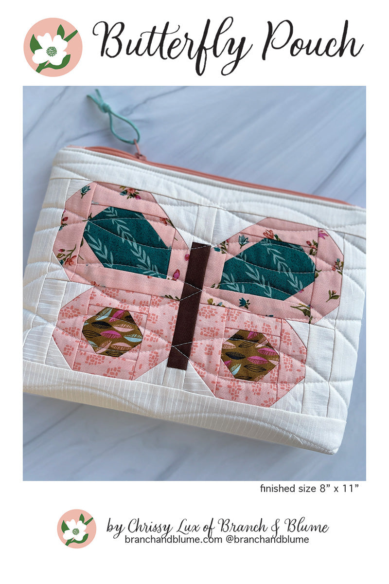 Butterfly Pouch Pattern - PDF
