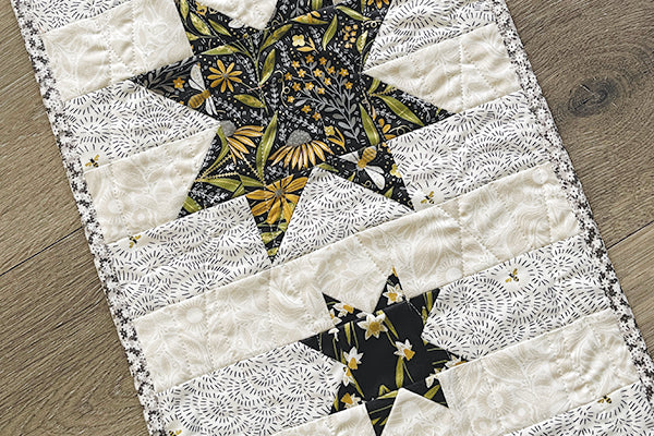 Starstruck Stripes Table Runner Pattern - PAPER