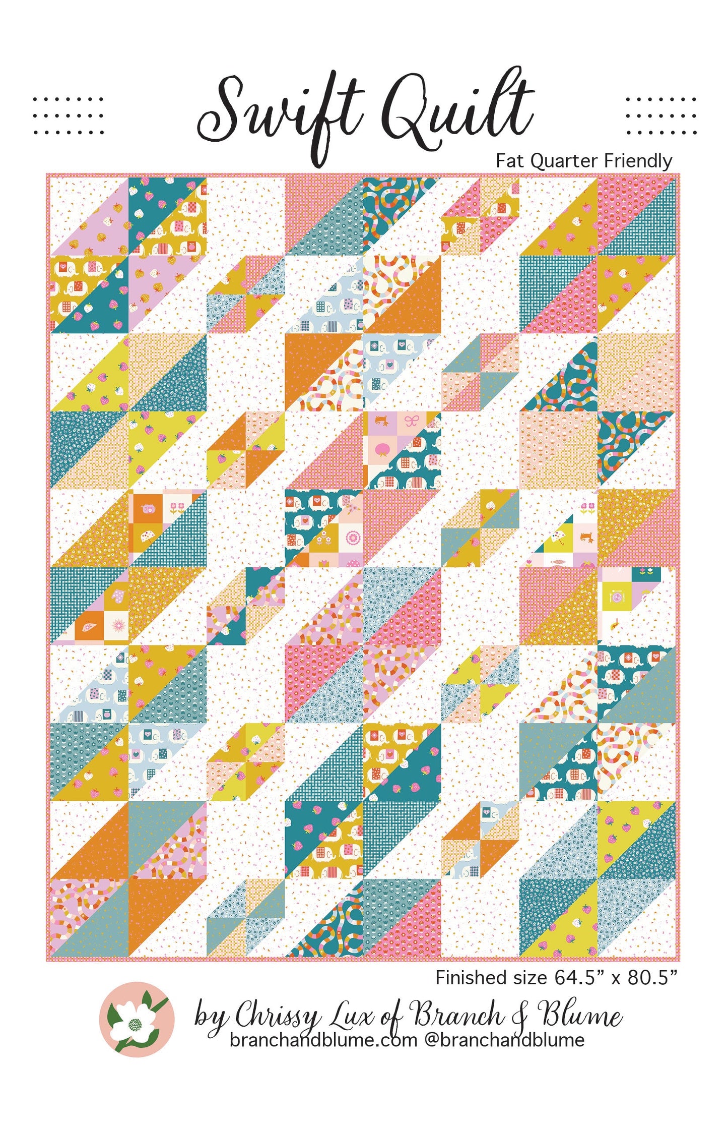 Swift Quilt Pattern - PAPER
